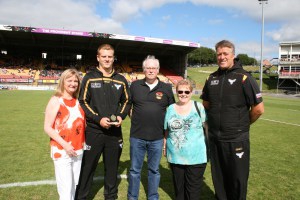 Ross Oakes U19's POM July 2016 presented by Maureen and Geoff Hammond
