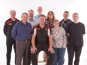 John Bastian with members of the BullBuilder committee